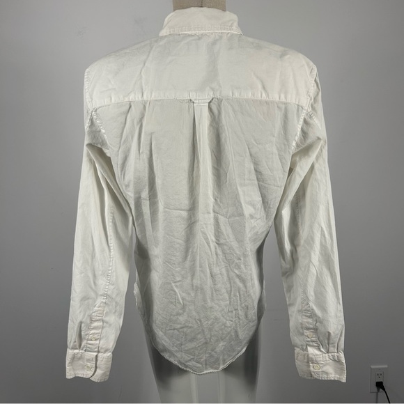 ❤️ ALLSAINTS Men's White Button-Down Shirt M - Picture 4 of 10